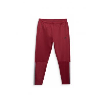 Pantaloni Antrenament Barbati -  Croiala Regular - Elastici - Rosu - Uscare Rapida - Confortabil - Multi Active