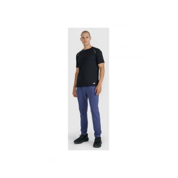 Pantaloni Barbati  Running - 4F - Elementele Reflectorizante - Imprimatie Bionic Finish Eco - Denim