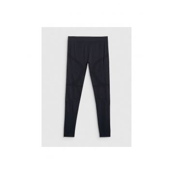 Pantaloni de schi barbati -  poliester - termoactivi - negru -