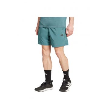 Pantaloni sport barbati -  Train Essentials - scurti - verde - material textil