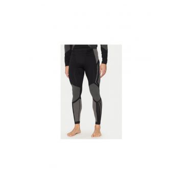Pantaloni termici barbati -  303945879 - Poliamida/Poliester - Negru - Negru