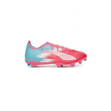 Pantofi de fotbal barbati -  material sintetic - albastru/roz