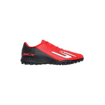 Pantofi low-cut Skx 2 Club pentru fotbal - Alb/Negru/Rosu vermillion