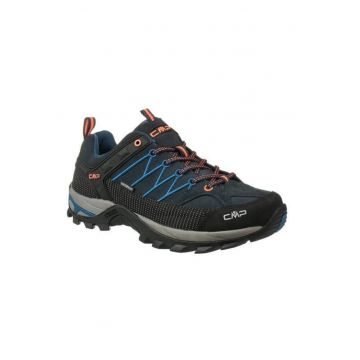 Pantofi  Piele naturala - Trekking - Negru - Negru