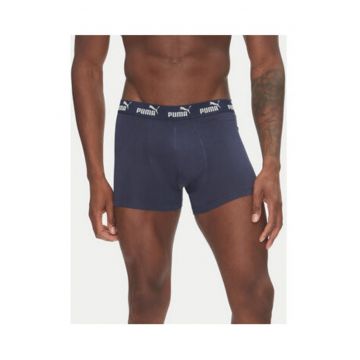 Set 2 perechi boxeri  bleumarin - albastru - material sintetic -