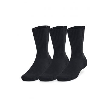 Set de sosete lungi pentru fitness - 3 perechi - Negru