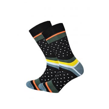 Sosete lungi bumbac barbati - SBGW26(26.17) - - Multicolor