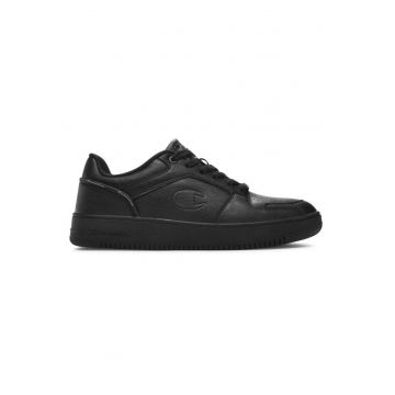 Tenisi barbati  303146023 - Piele ecologica - Negru - Negru