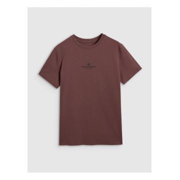 Tricou Barbati  Sportstyle - 100% Bumbac - Maro - Maro inchis