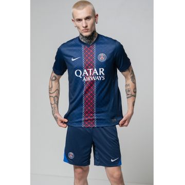 Tricou cu Dri FIt pentru fotbal Paris Saint-Germain - Bleumarin