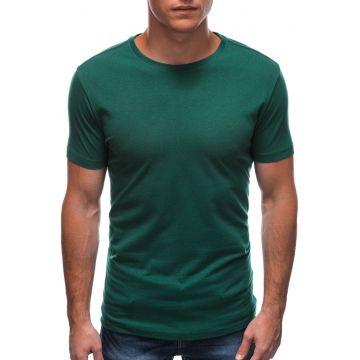 Tricou din bumbac cu model uni