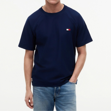 Tricou Tommy Hilfiger TOMMY FLAG ELEVATED TEE