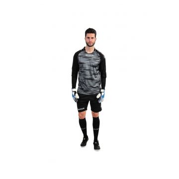 Echipament barbati  fotbal - scurt - poliester - Negru/Gri