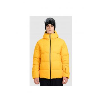 Geaca de schi barbati  portocalie - poliester