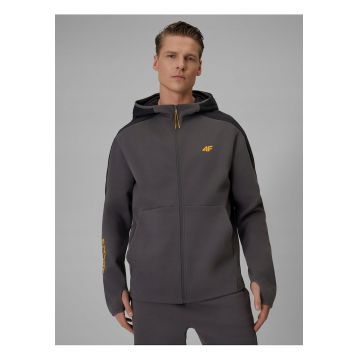 Hanorac barbati -  regular fit - gluga - gri