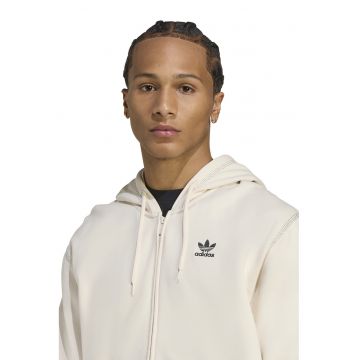 Hanorac cu cusaturi contrastante Essentials - Crem