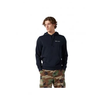 Hanorac  cu gluga - bleumarin - fara fermoar - barbati