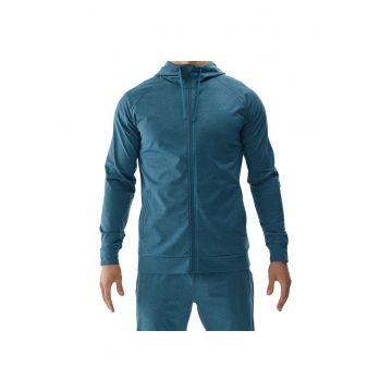 Hanorac sport barbati  albastru - material - Albastru