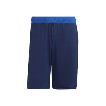 Pantaloni scurti de antrenament  Tiro 23 - albastru - material sintetic reciclat - tehnologie AEROREADY -