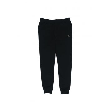Pantaloni sport barbati M 220301 KK001 -  Negru - Bumbac/Poliester