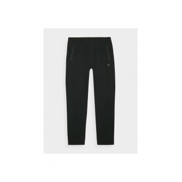 Pantaloni sport barbati sintwtic/elastan - uscare rapida - negru