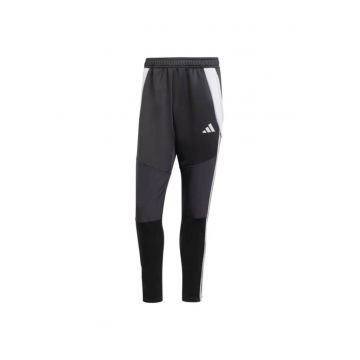 Pantaloni sport barbati -  Tiro 24 Winterized Im9974 - gri/negru