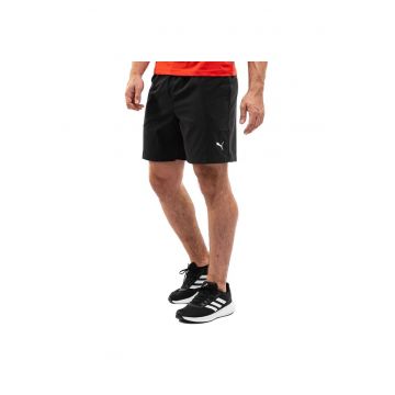 Pantaloni sport  scurti - negri - sintetici