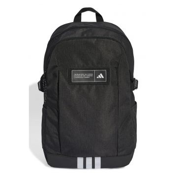 Rucsac cu partea din spate cu amortizare - Negru/Alb optic