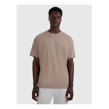 Tricou barbat -  bumbac - bej