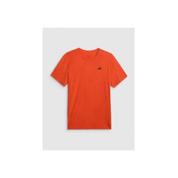 Tricou barbat cu uscare rapida -  portocaliu - regular - pentru antrenament