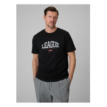 Tricou barbat  negru - confortabil - bumbac