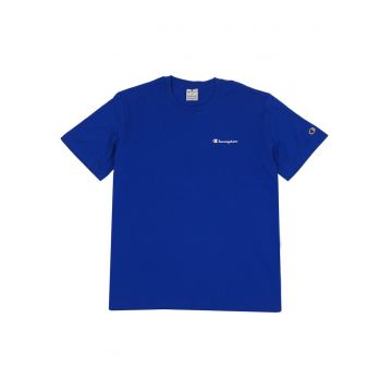 Tricou barbatesc  albastru - croiala standard - material 100% bumbac