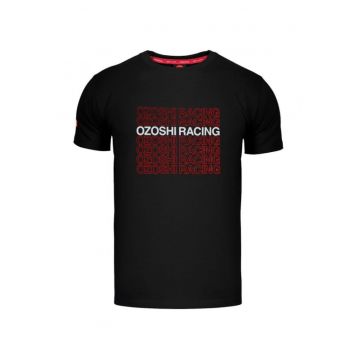 Tricou barbati  bleumarin - Negru