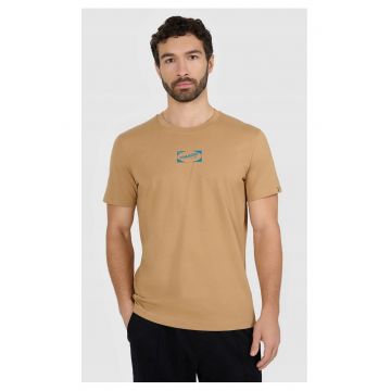 Tricou barbati  material bumbac - bej