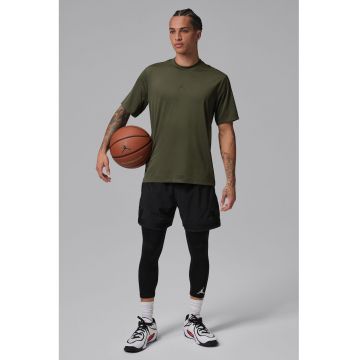 Tricou cu tehnologie Dri-FIT pentru baschet - Kaki