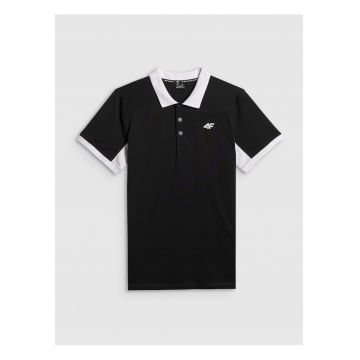Tricou polo barbati  negru - confortabil