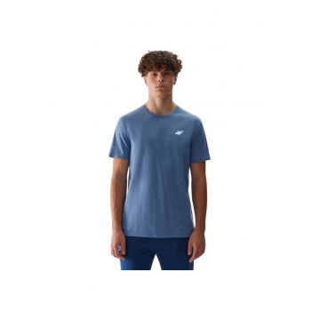 Tricou sport  albastru - maneca scurta - M3096