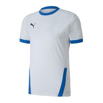 Tricou sport barbati  teamGOAL - poliester - alb/albastru