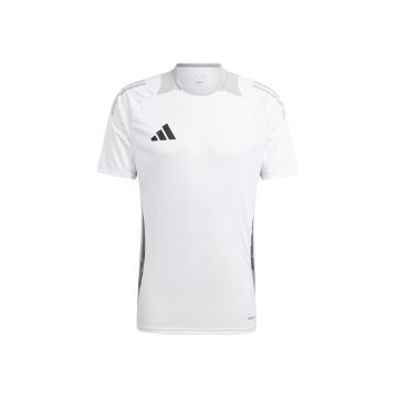 Tricou sport barbati  Tiro 24 Competition - poliester - alb