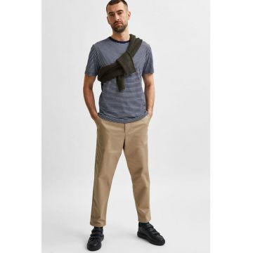 Pantaloni chino din amestec de bumbac organic