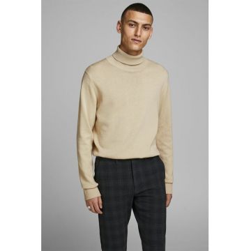 Jack & Jones - Pulover tricotat fin cu guler inalt Emil