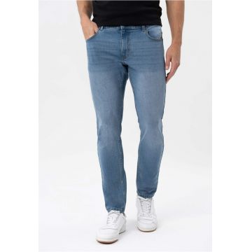 Blugi barbati - Slim Fit - 5 buzunare -  D-Dexter 53 - albastru - Albastru