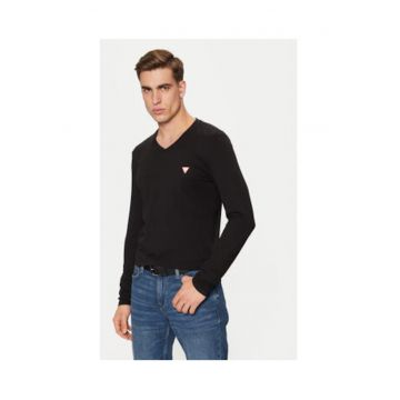 Bluza slim fit din amestec de bumbac