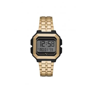 Ceas digital cu bratara din otel inoxidabil