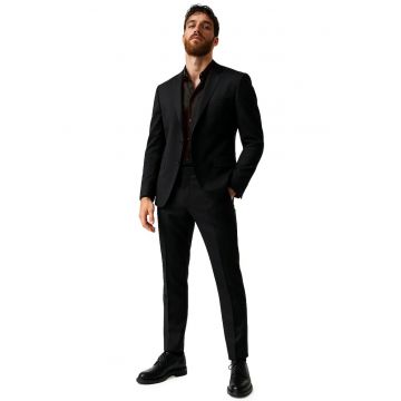Costum barbati slim fit  K10K103083 - Negru