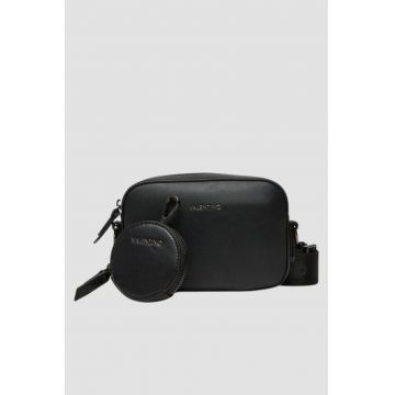 Geanta barbati - Valentino - model Horizon Crossbody - neagra - cu curea ajustabila