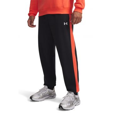 Pantaloni de trening cu buzunare laterale Rival - Negru/Coral