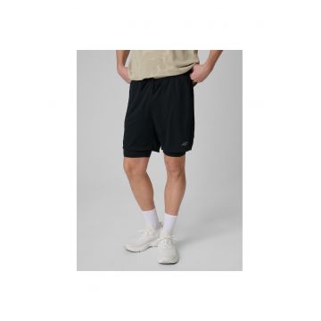 Pantaloni scurti sport barbati WSS26TFSHM1259-20S - 4F - Negru