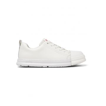 Pantofi sport de piele Junction Runner 50289 - Alb murdar