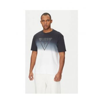 Tricou cu logo barbati  Z5GI02 - Negru